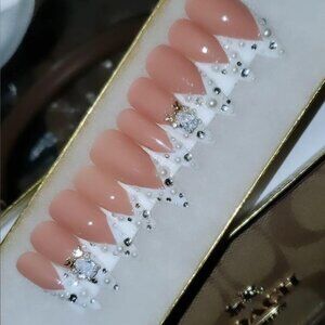 NAILS 💅 ( High-End Quality ) Realistic Acrylic Nails 🌲